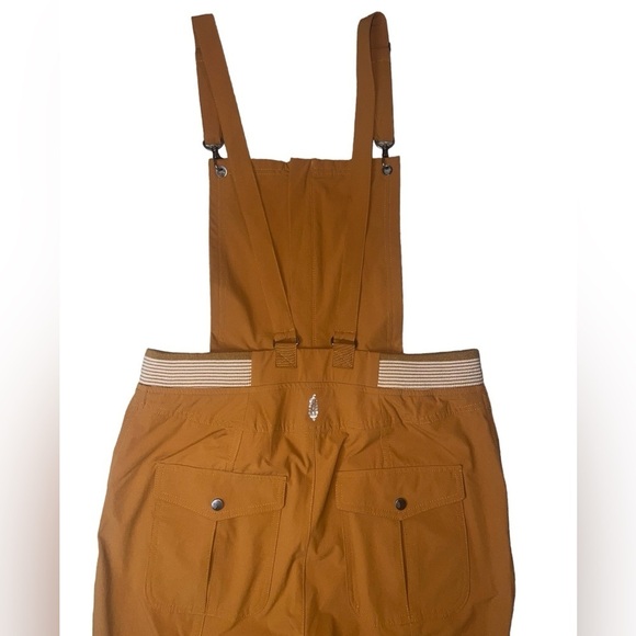 HP!🎉🎉 NWOT Free People Movement Cascade One Piece Overalls Jumpsuit Tan Medium - Picture 8 of 12